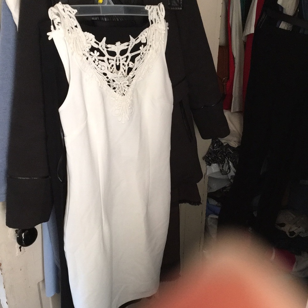 White dress